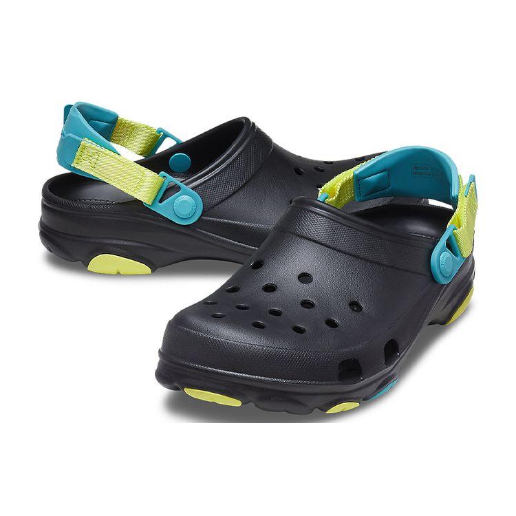 Crocs Клоги для бездорожья Удобные Универсальные Нескользящие Клоги Унисекс клоги Черные 206340-0C4