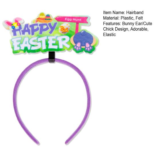 Повязки на голову с заячьими ушками/милый дизайн цыпленка, очаровательные пасхальные украшения для вечеринки, повязка на голову, аксессуары для волос