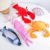 Marine Park Simulation Lobster Stuffed Fish Aquarium Squid Crab Plush Boy Girl