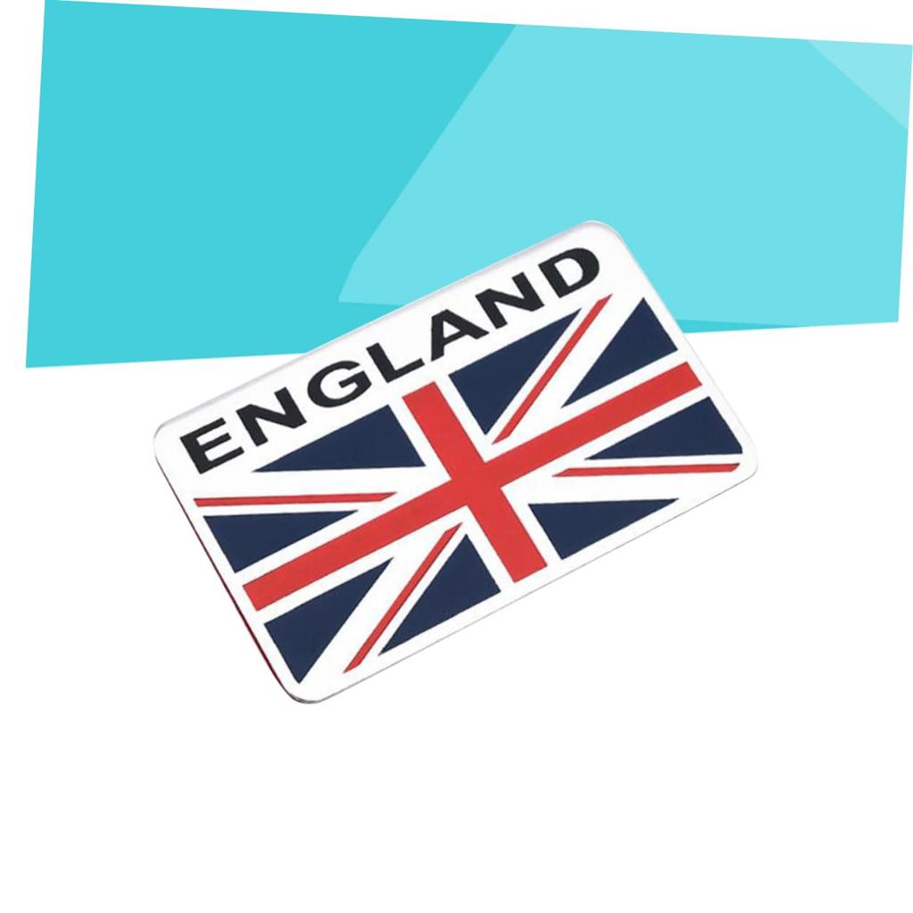 Veemoon Flag Car Sticker Metal Car Sticker Car Bumper Decoration British Car Sticker