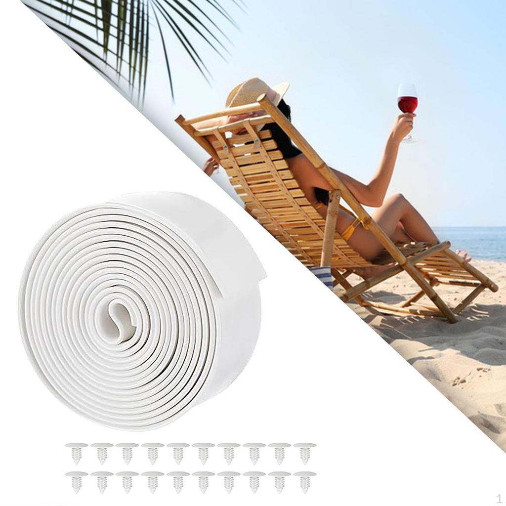 Виниловые ремни для ремонта стульев для патио, аксессуары 5 см x 20 футов, сад, лужайка, дом