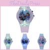 Cartoon Frozen Children's Watch With Night Light Quartz Silicone Watch For Elementary School Students Wholesale Hot Item