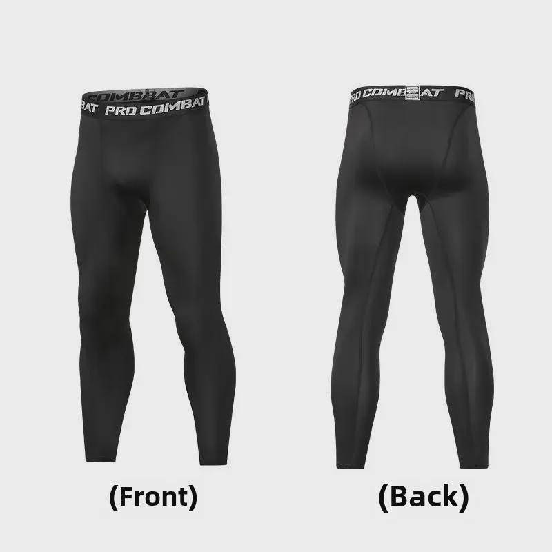 High-Elastic Quick-Dry Compression Sports Tights for Kids & Adults - Ideal for Basketball, Football & Fitness