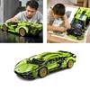 Detailed Lego-compatible Mechanic Set For Building A Realistic Lamborghini Car Model