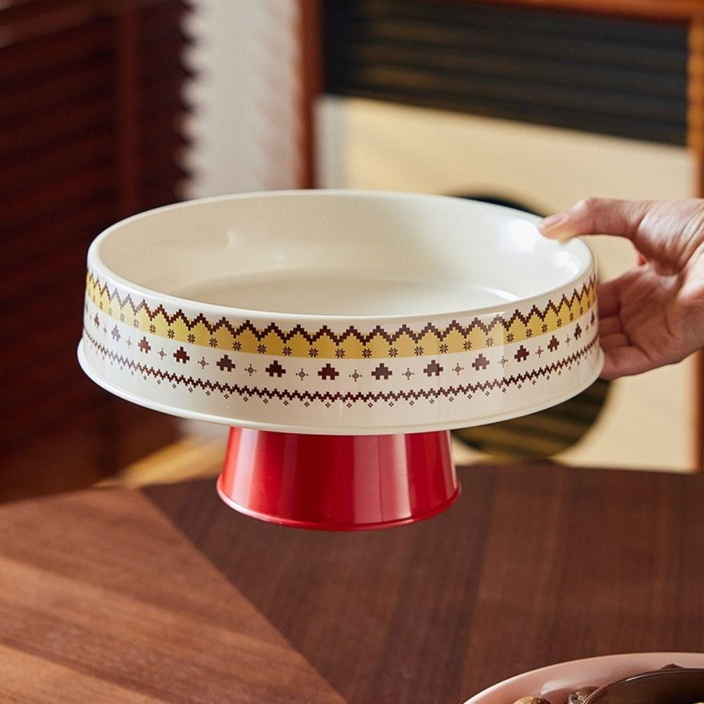 Large Capacity Dried Fruit Plate Plastic Snack Tray Jewelry Storage Tray  Entryway Display