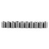 10Pcs Insert Nut Male Thread Repair Stainless Steel Slotting Sleeve Screw Repair Tool Kit