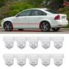 Side Skirt Sill Trim Clips For Volvo For S40 S80 V50 V70 Xc60 Xc70 C30 Moulding Cover Trim Clips Fasteners Car Accessories