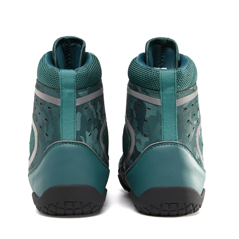 35-46 Youth Big Size Boxing Boots Ultra-light Breathable Professional Competition Training Taekwondo Boots Men's Motorcycle Boots