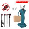 2.3M Extension Pole Brushless Cordless Electric Scissor Portable Pruning Shears Efficient Fruit Tree Bonsai Pruning Branche Cutter Blue