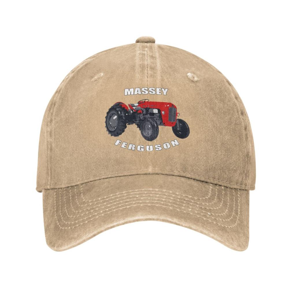 Кепка бейсболка Massey Ferguson для мужчин и женщин Машина Потертый хлопковый головной убор Кепка Повседневная для активного отдыха Кепка Snapback