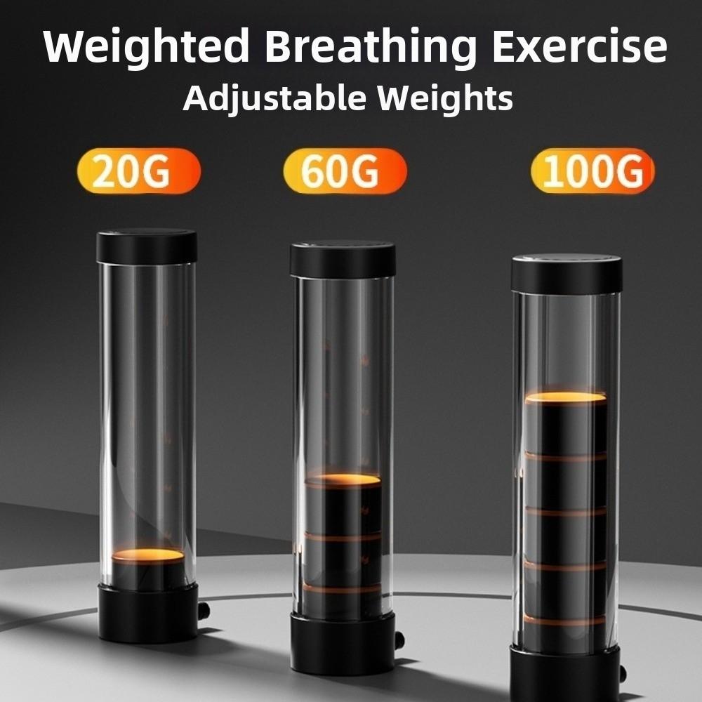 Resistance Respiratory Trainer Muscle Trainer Abdominal  Breathing Muscle Training  Yoga