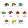 DIY Handmade Embroidery Flower Patch Polyester Fiber Floral Patches Embroidery Repair Patch  Jeans