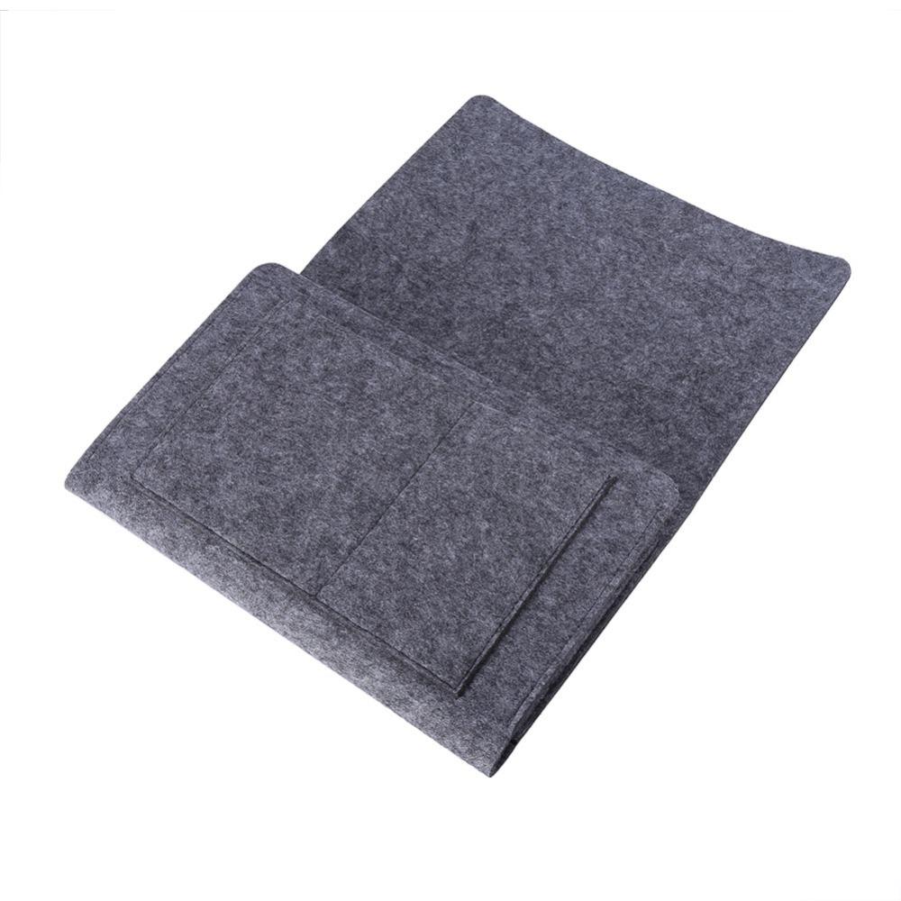 Soft Felt Hanging Storage Bag Premium Polyester Remote Control Holder For Bedroom