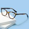 Новые модные женские очки для чтения с рисунком кошачьих глаз, дизайн рисовых ногтей, очки для чтения с защитой от синего света, ретро-очки по рецепту для мужчин