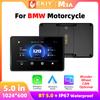EKIY 5-дюймовый GPS-навигатор для мотоцикла CarPlay Android Auto Зеркалирование экрана Для Управление Wonder Wheel Мотомонитор