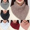 Зимний теплый шарф для шеи, ветрозащитный водолазка, простой шарф для женщин и девочек