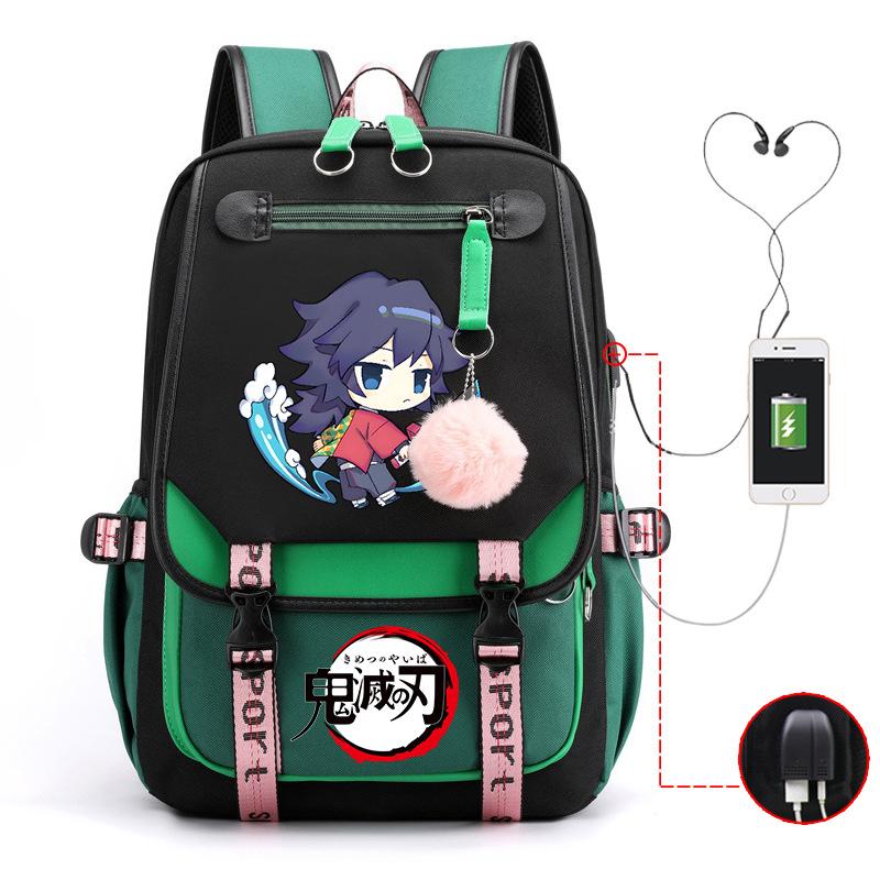 Истребитель демонов стол истребления призраков школьный рюкзак для ученика средней школы ученик начальной школы ученик средней школы