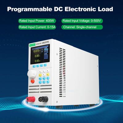 East Tester ET5411A+ Программируемая одноканальная электронная нагрузка постоянного тока 500 В, 15 А, 400 Вт, одноканальная, постоянного тока