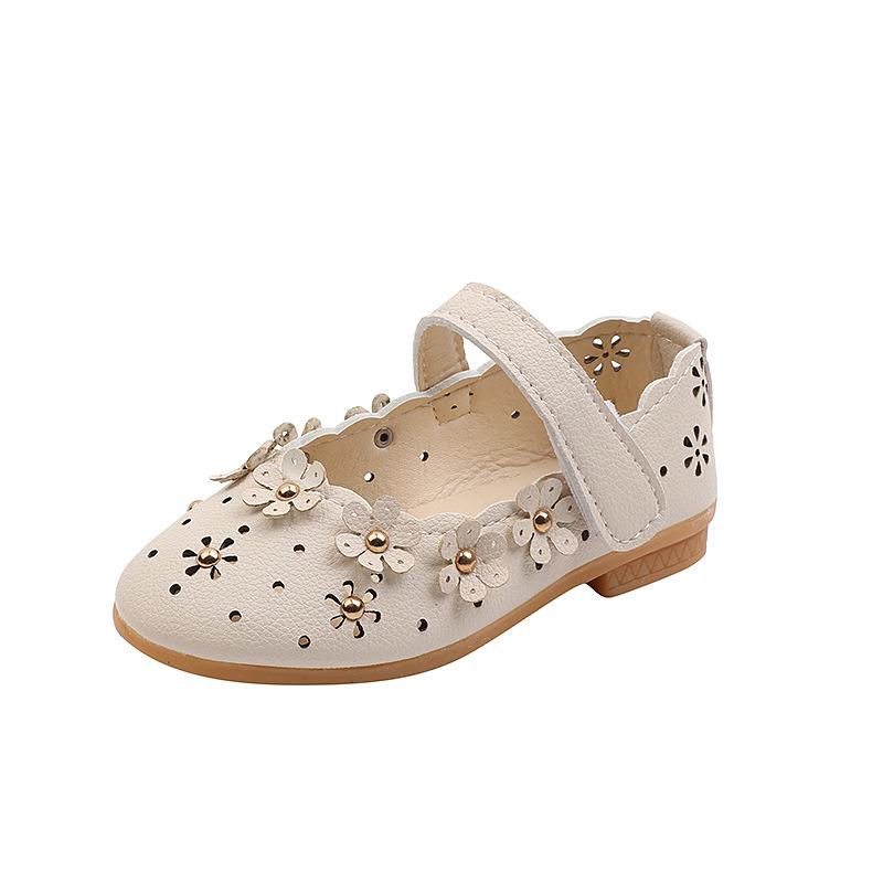 Новые сандалии Летняя мода Простые туфли для девочек Нескользящие Удобные Плоские Детские сандалии Изысканные Элегантные Легкие Ретро Туфли принцессы