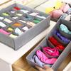 3Pcs Storage Drawer Organiser Storage Box Tidy Socks Bra Ties Draw Divider Underwear Box