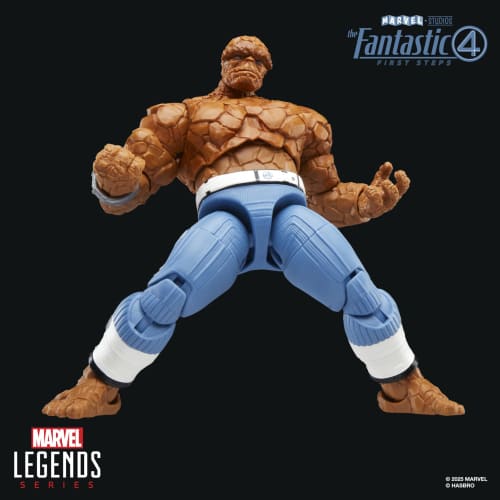 Hasbro Marvel Legends Series Marvel The Thing "Fantastic Four: The First Step" Ben Grimm Movie Collectible 15cm Action Figure Toy G0802 Authentic