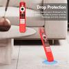 Silicone Remote Case Anti-Slip Protective Controller Sleeve 360 Degree Protection Shockproof Remote Control Case for TCL RC902V/802NU1