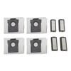 Replacement Kit Filter Paper Inserts Nylon Side Bristles