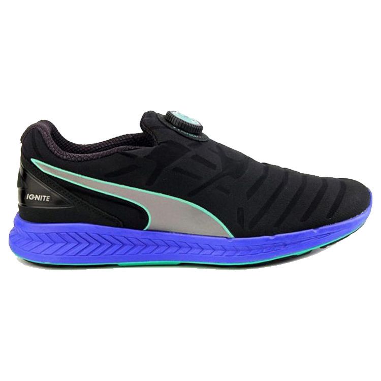 Puma Ignite Disc Low Top Lifestyle Casual Shoes Women Shoes Black Purple 188617-02