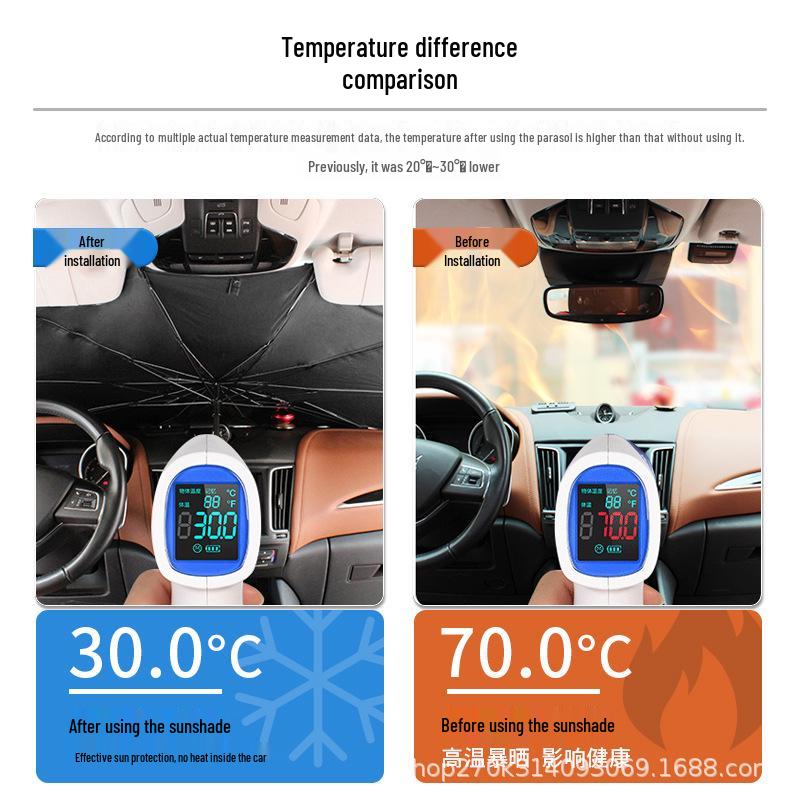 Солнцезащитный козырек Hyundai: Теплоизолирующий чехол на лобовое стекло для Elantra, Sonata, Lingdong, ix35, Mistra, Santa Fe, Tucson.