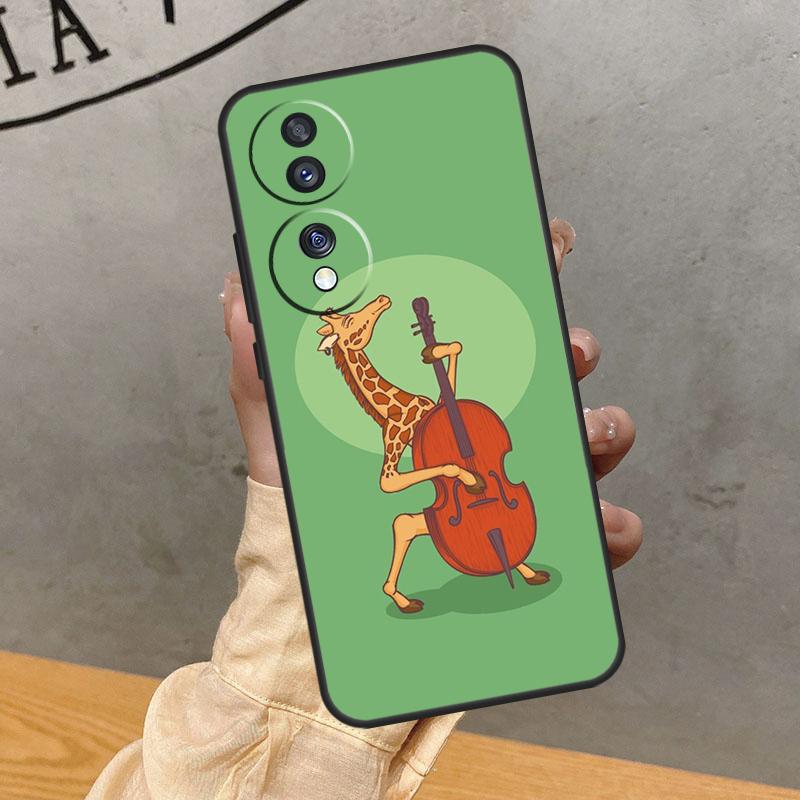 Милый Мультяшный Чехол-Жираф Для Honor Magic 7 Pro 5 6 Lite Чехол Для Honor 90 70 50 400 200 X9 X8a X8b X9a X9b X9c