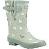 COTSWOLD Womens/Ladies Farmyard Alpaca Mid Calf Wellington Boots