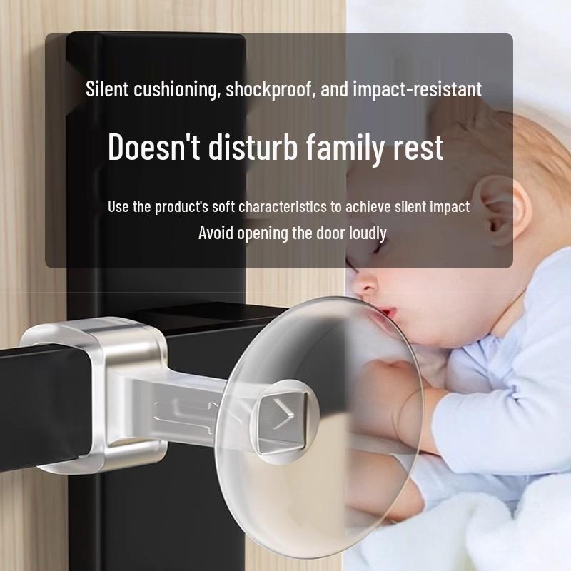 Силиконовый ветрозащитный стопор для двери и окна, самоклеящаяся противоударная накладка для кухни и ванной