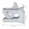 5pcs Galvanized Steel Plate Pet Cage Suspended Water Dispenser Fence Latch  Pig Farrowing Bed