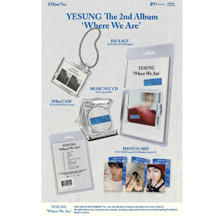 YESUNG (СУПЕР ЮНИОР) [Где мы находимся] 2-й полноформатный альбом (Sмини вер.)
