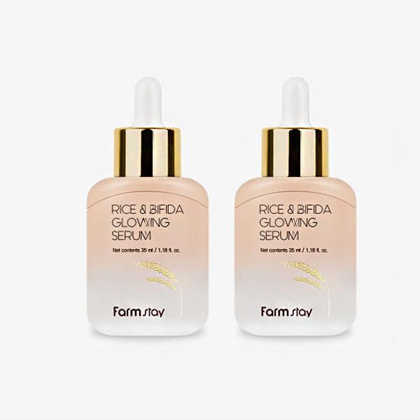 FARM STAY Сыворотка для сияния кожи с рисом и бифидой (3 варианта)