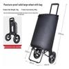 Folding Stair Climbing Hand Cart with Large Solid Wheels