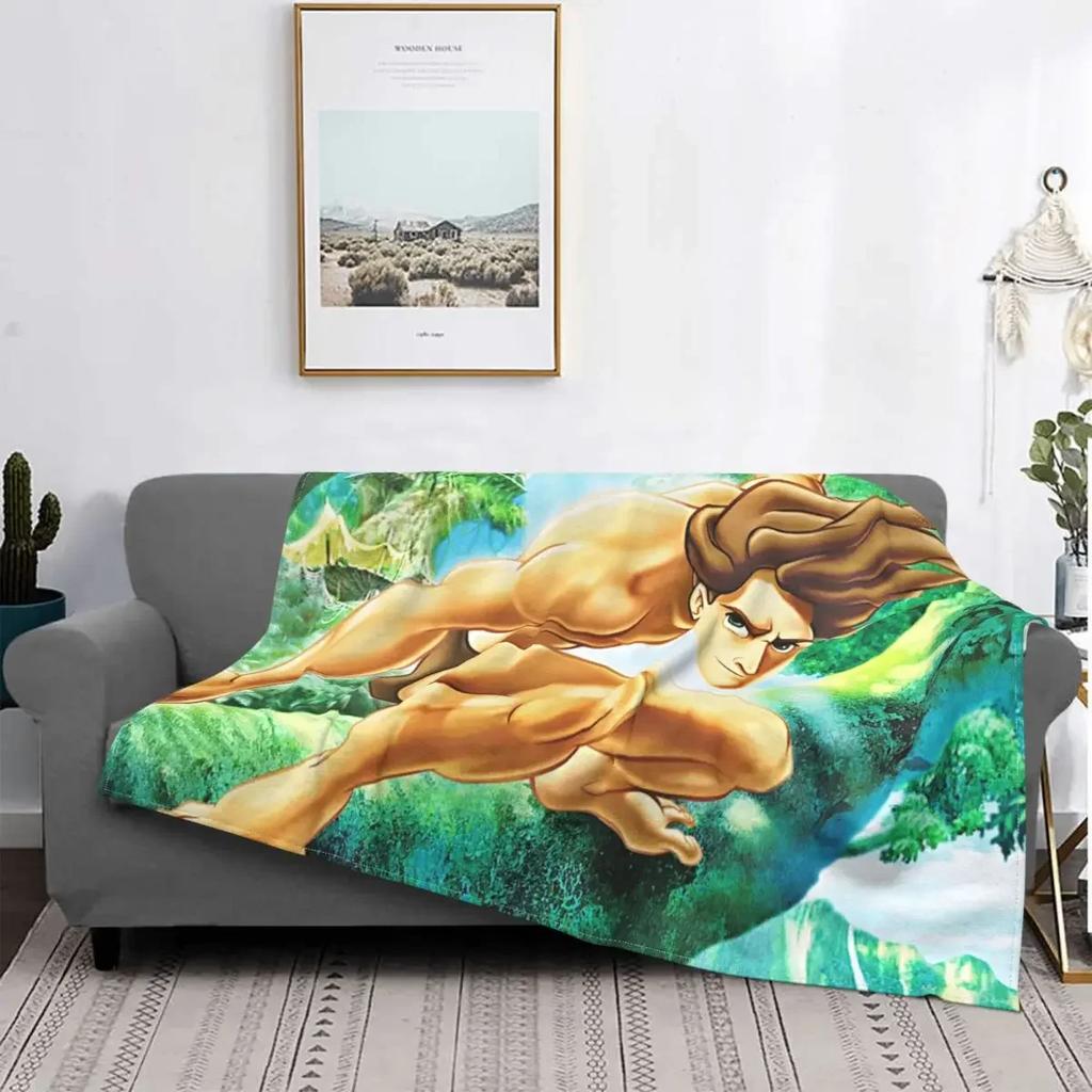Waild Man Blanket Tarzan Plush Summer Breathable Thin Throw Blankets For bed Rug Piece throw blanket blanket