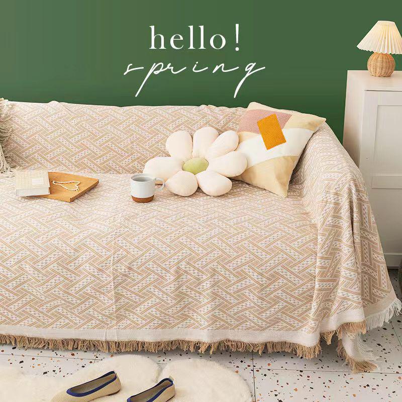 Покрывало и чехол для дивана и подушки Nordic Full-Cover - для всесезонного использования