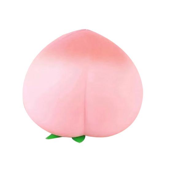 1/2Pcs Anxiety Relief Peach Squeeze Toy Realistic Peach Shaped Fidget Toy Anti-stress Decompression Simulation Fruit Sensory Slow Rising Stress