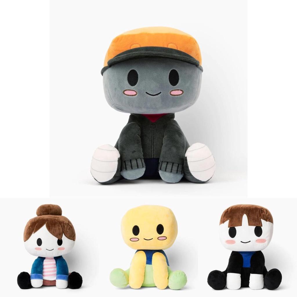 Мягкая плюшевая игрушка Cuddly Blox Buddies – Мягкая набивная кукла для обнимания для детей, подарки для малышей