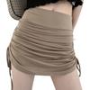 Women's High-Waist Pleated Drawstring Skort - Summer Sexy Slim Fit