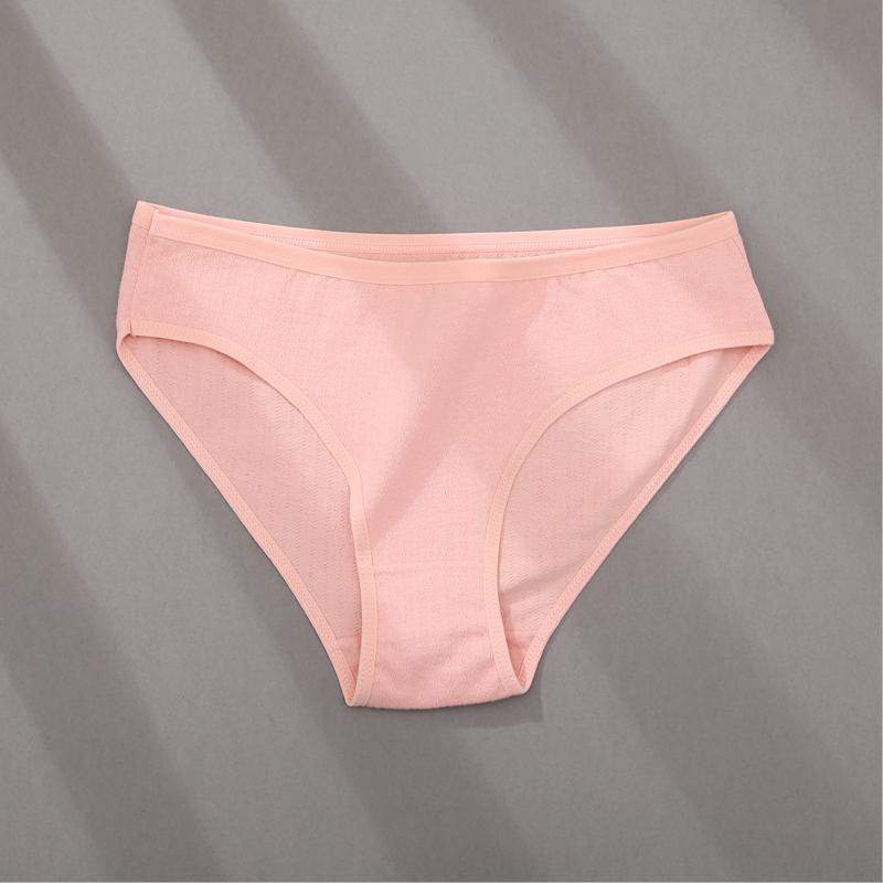 FINETOO Cotton Breathable Panties for Women Soft Comfort Briefs Lingerie Letter Female Underpants