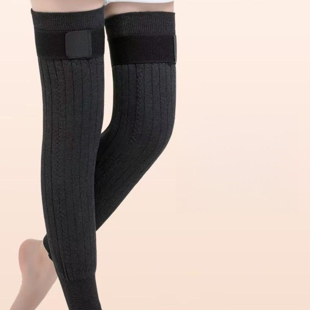 Windproof Thick Knee Protector Elastic Thermal Leg Warmers Winter Knee Cover Sport Accessories