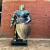 Medieval Templar Knight Armor Suit | Armor Gauntlets | Halloween Cosplay Accessories | Halloween Role Play Costume ~ Larp Armor Stee