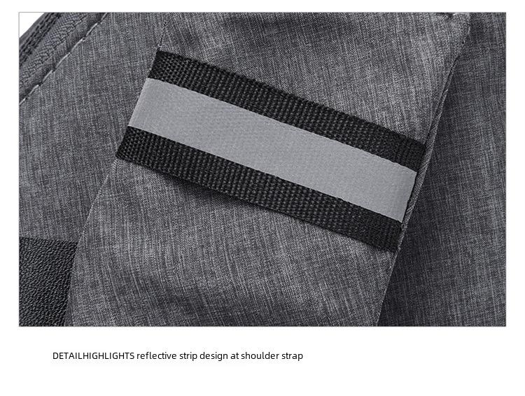 Мужская сумка через плечо для езды на велосипеде с защитой от кражи, с защитой от брызг и для телефона