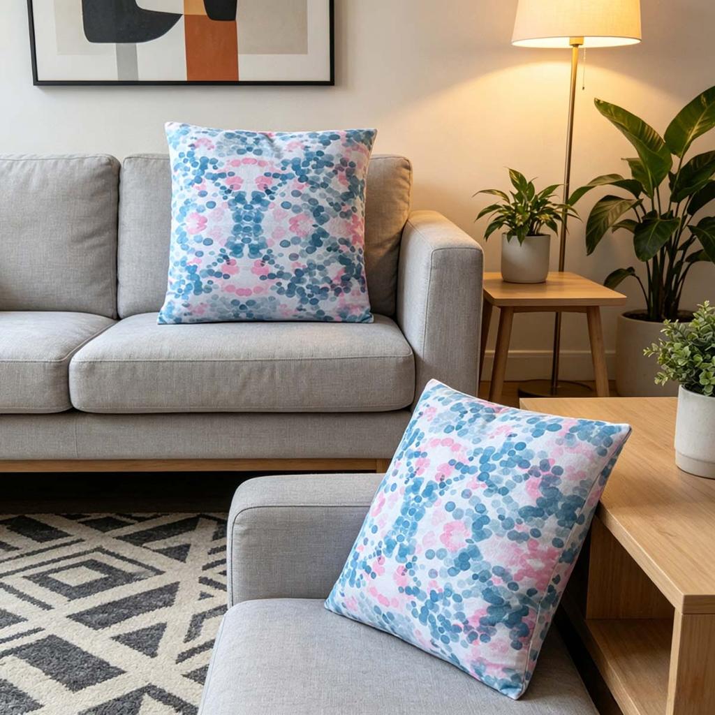 Modern Farmhouse Square Cushion Covers Soft Decorative Throw Pillow Covers