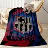 Fcb Crest Blanket Durable Comfort Great for Picnics Seaside Livingroom Four Seasons Universal Modern Gift for Travel Home Birthdays
