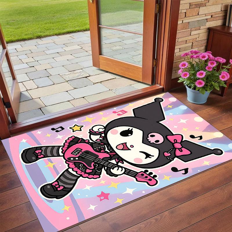 Crystal Velvet Rug Soft Non Slip Indoor Floor Mat Home DecorKuromi