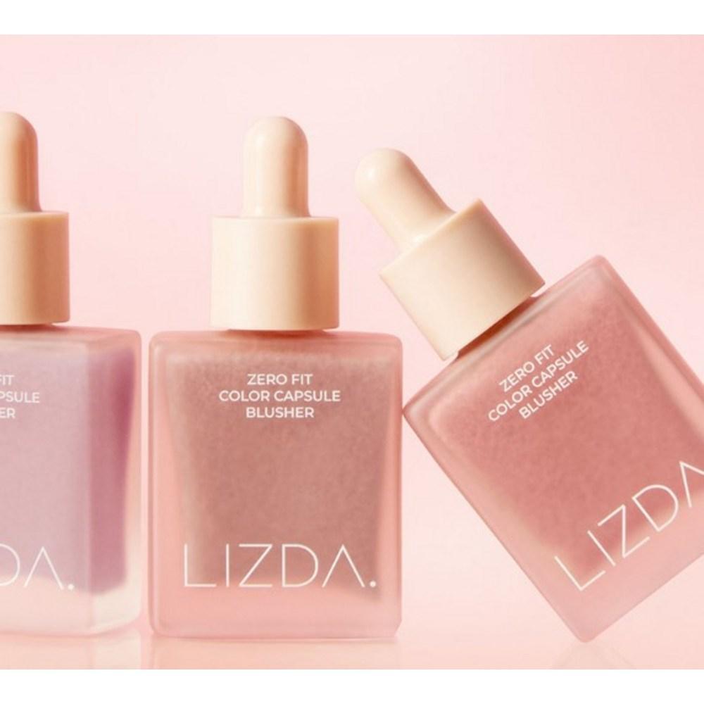 Lizda Zero Fit Color Capsule Blusher 10мл, нюдовый персиковый, 1 шт.