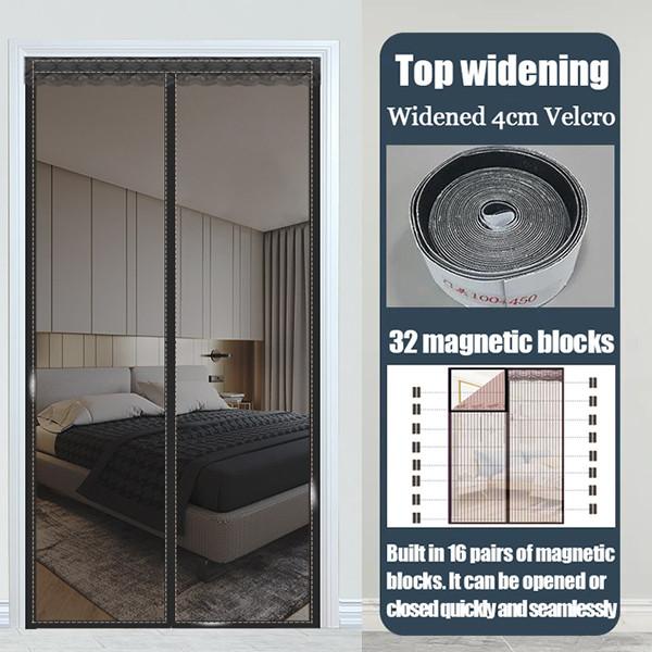 Summer Door Screen Netting Curtains Anti Mosquito Fly Bug Insect Door Curtains Kitchen Bedroom Curtains Netting For Door